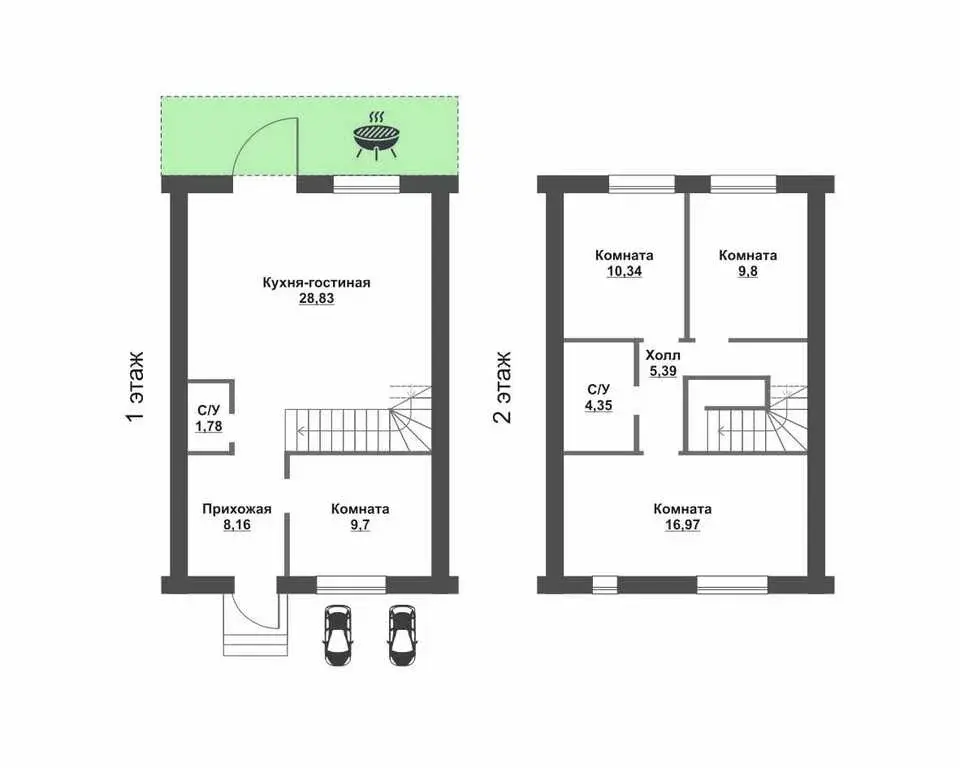 таунхаус в Удача Володино - Фото 4