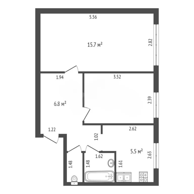 Продажа квартиры, Мальково, Тюменский район, Тюменский р-н - Фото 38