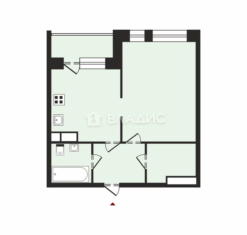Москва, Дмитровское шоссе, д.73Б, 1-комнатная квартира на продажу - Фото 1