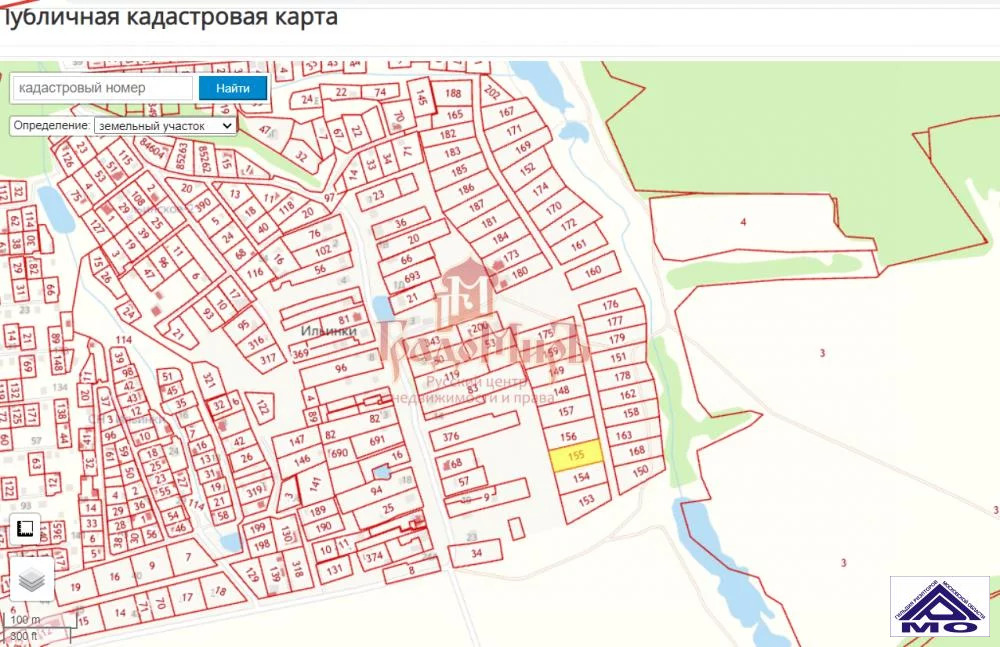 Кадастровая карта публичная московской области сергиево посадский район