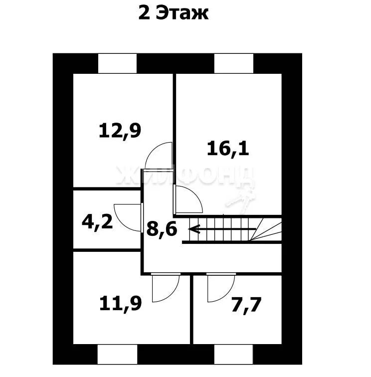 Продажа дома, Элитный, Новосибирский район, Радужная - Фото 25