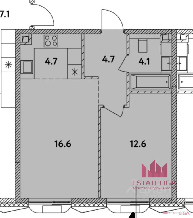 Продажа квартиры в новостройке, ул. Озерная - Фото 3