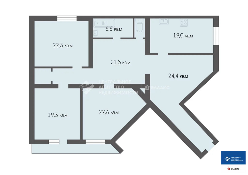 Продажа квартиры, Рязань, улица 3-и Бутырки - Фото 21