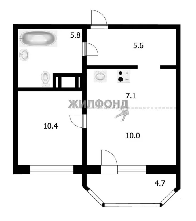 Продажа квартиры, Новосибирск, ул. Рябиновая - Фото 12