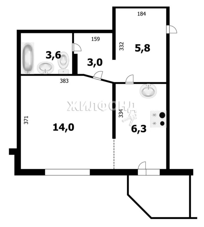 Продажа квартиры, Новосибирск, Краузе - Фото 13