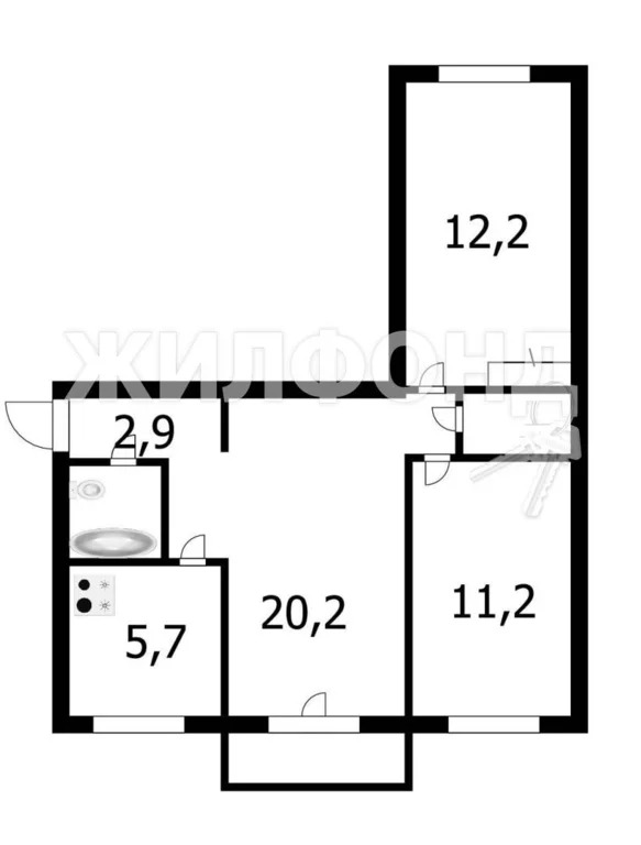 Продажа квартиры, Новосибирск, ул. Жемчужная - Фото 21