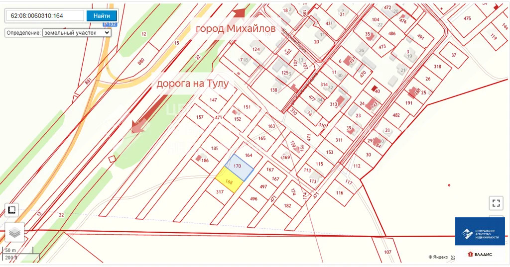 Продажа участка, Михайлов, Михайловский район, ул. Красная Горка - Фото 3