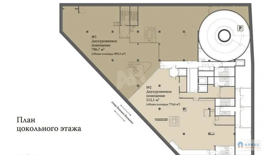 Аренда помещения (ПСН) пл. 969 м2 м. Полянка в жилом доме в Якиманка - Фото 4