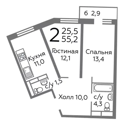 Купить квартиру в Видном с ремонтом доступно сегодня для Вас! - Фото 6