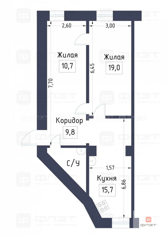 Продажа квартиры, Казань, ул. Индустриальная - Фото 17