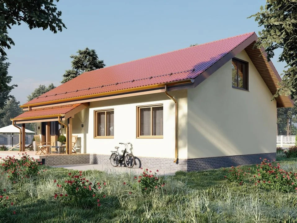 Дом 194,5 м2  с террасой на участке 6 сот. - Фото 2