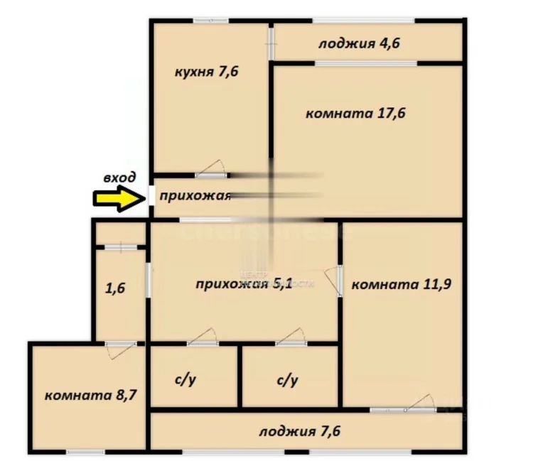 Продажа квартиры, Севастополь, Героев Сталинграда пр-кт. - Фото 7