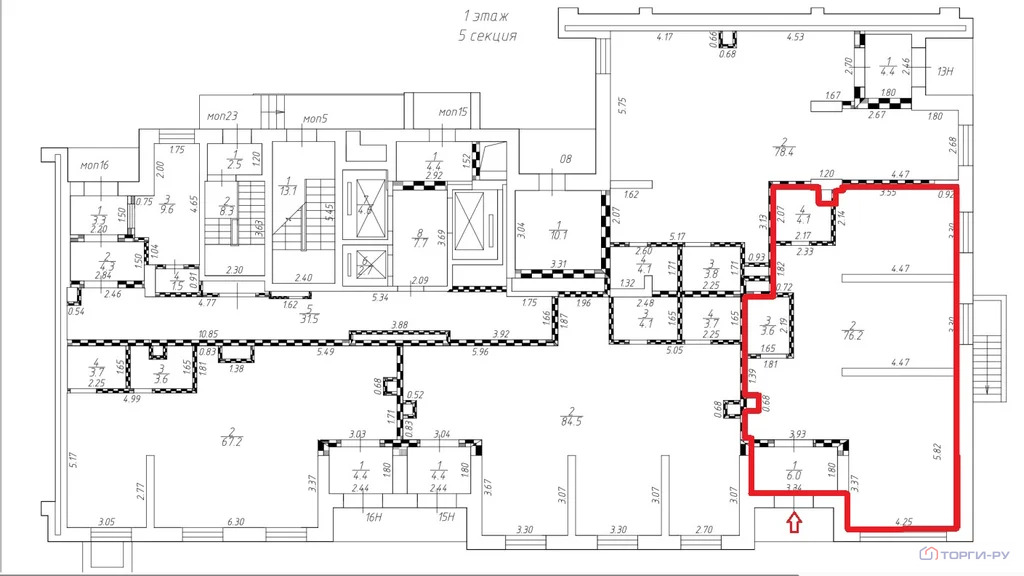 Продажа торгового помещения, 6-я Радиальная улица - Фото 5