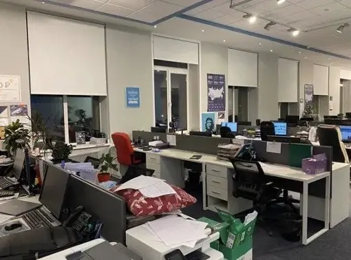 м.Зорге 10 м.п. улица Зорге д.27.Сдается офисный блок 579,3 кв.м  4/5. - Фото 12