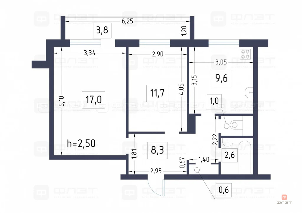 Продажа квартиры, Казань, ул. Академика Завойского - Фото 22