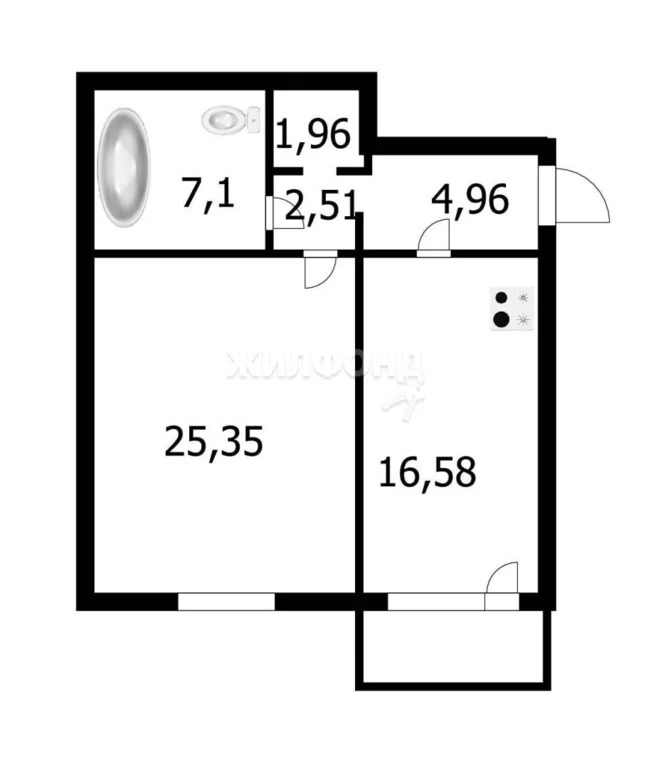 Продажа квартиры, Новосибирск, Виктора Шевелёва - Фото 3