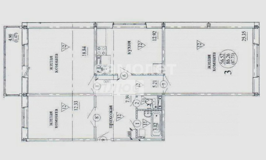 Продажа квартиры, Новосибирск, Виталия Потылицына - Фото 30