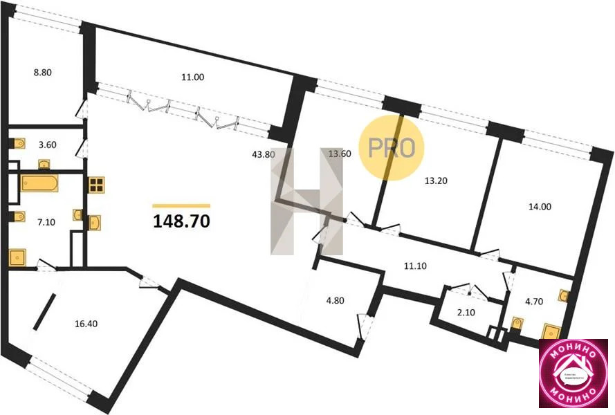 Продажа квартиры в новостройке, м. Терехово, ул. Нижние Мневники - Фото 0