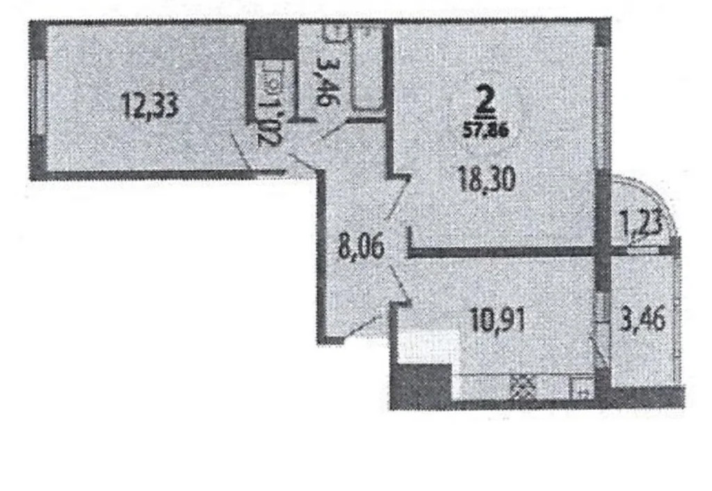 Продажа 2-комн. кв-ры, МО, Видное, ул. Березовая, д. 12 - Фото 7