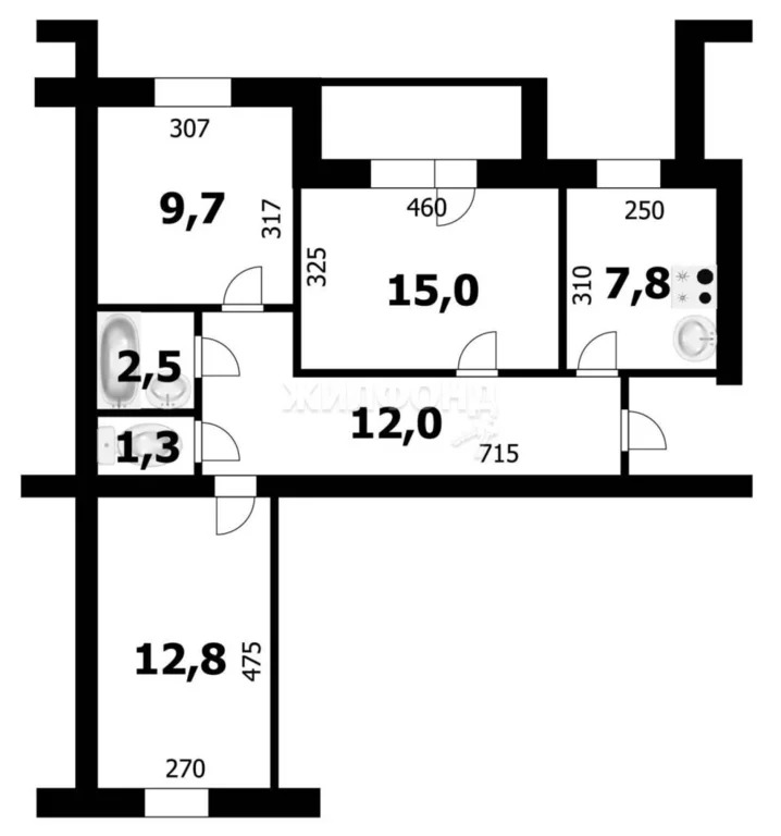 Продажа квартиры, Новосибирск, Звёздная - Фото 12