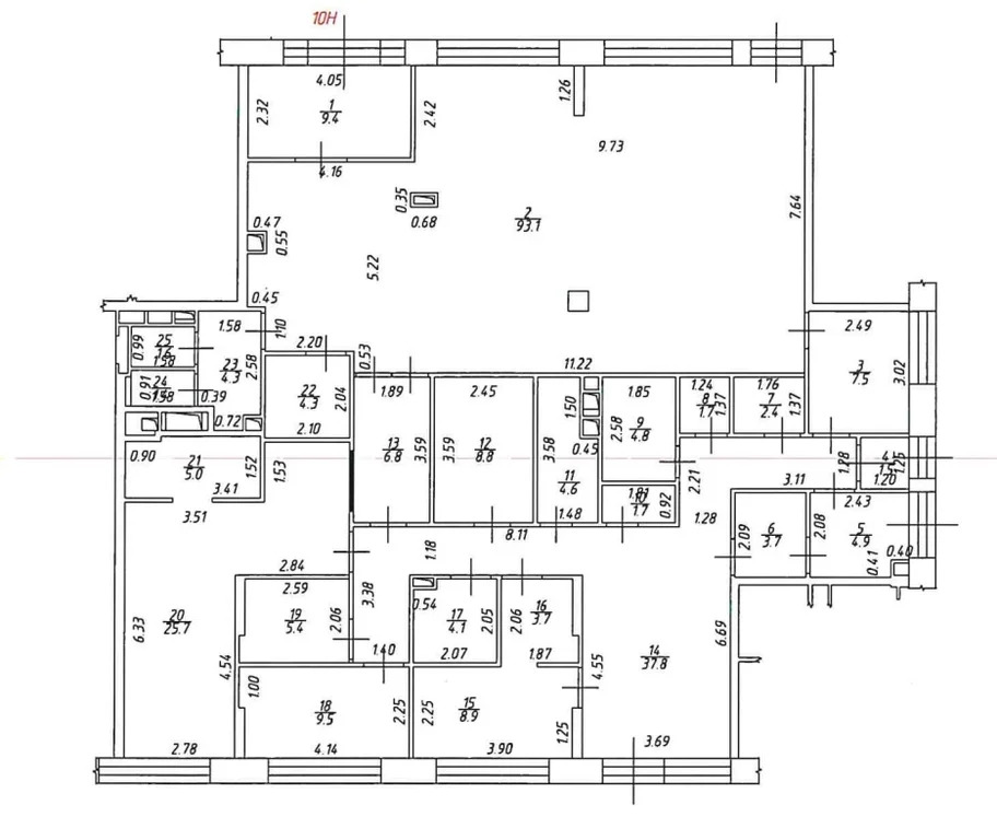 Аренда ПСН площадью 262,6 м2 - Фото 2