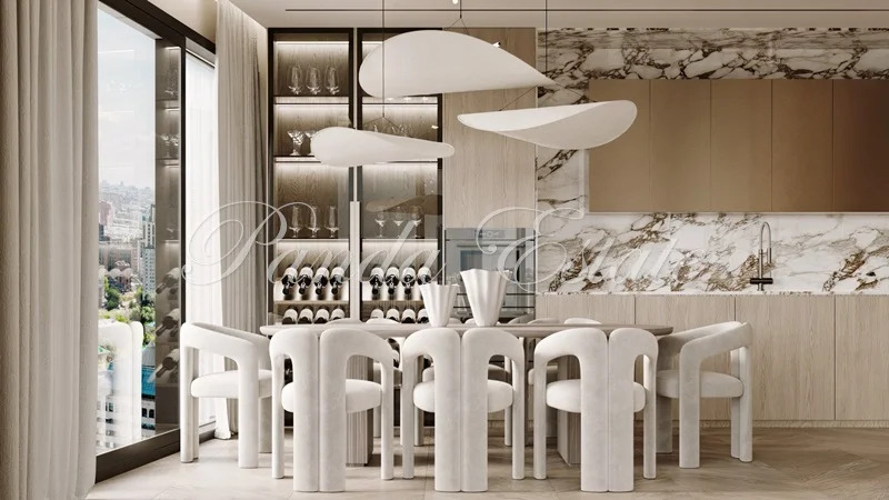 Видовая квартира с ремонтом в Sky House (ном. объекта: 9329) - Фото 1