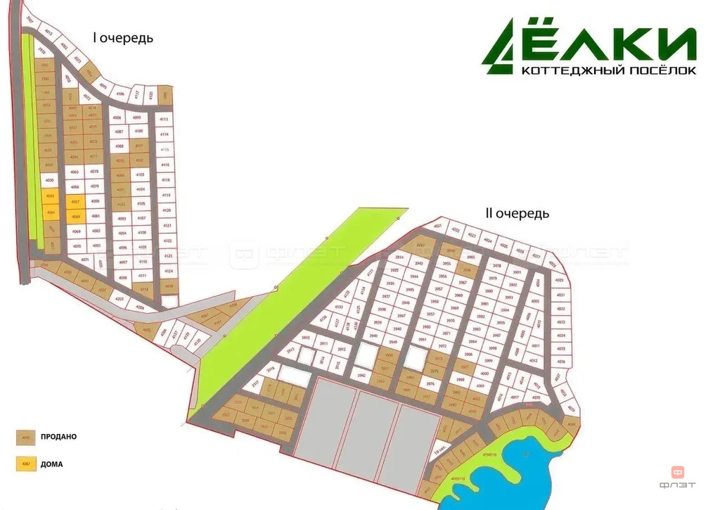 Продажа участка, Большие Ключи, Зеленодольский район, ул. Сосновая - Фото 1