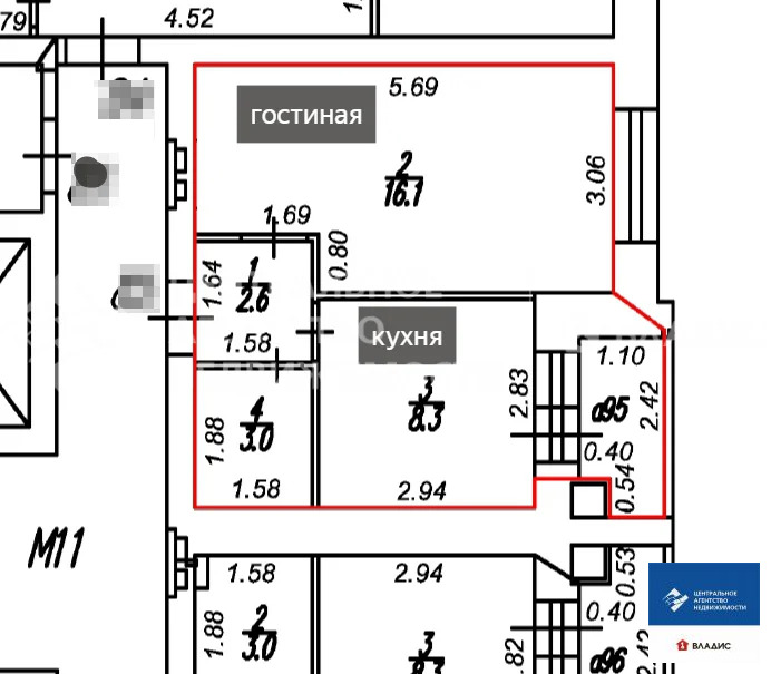 Продажа квартиры, Рыбное, Рыбновский район, Крымская улица - Фото 3