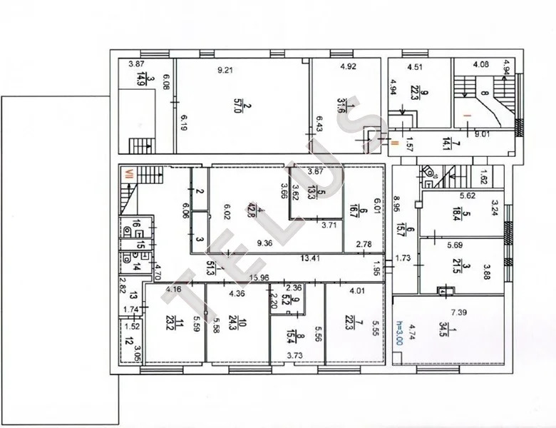 м. Окская, 1-й Институтский пр-д., 1224м2, Часть здания (ном. объекта: ... - Фото 12