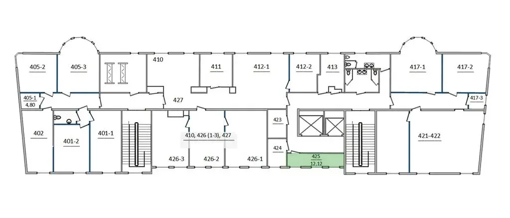 ОФИС 12,12 м2 от собственника в БЦ Преображенский 7! 200 м от метро - Фото 6