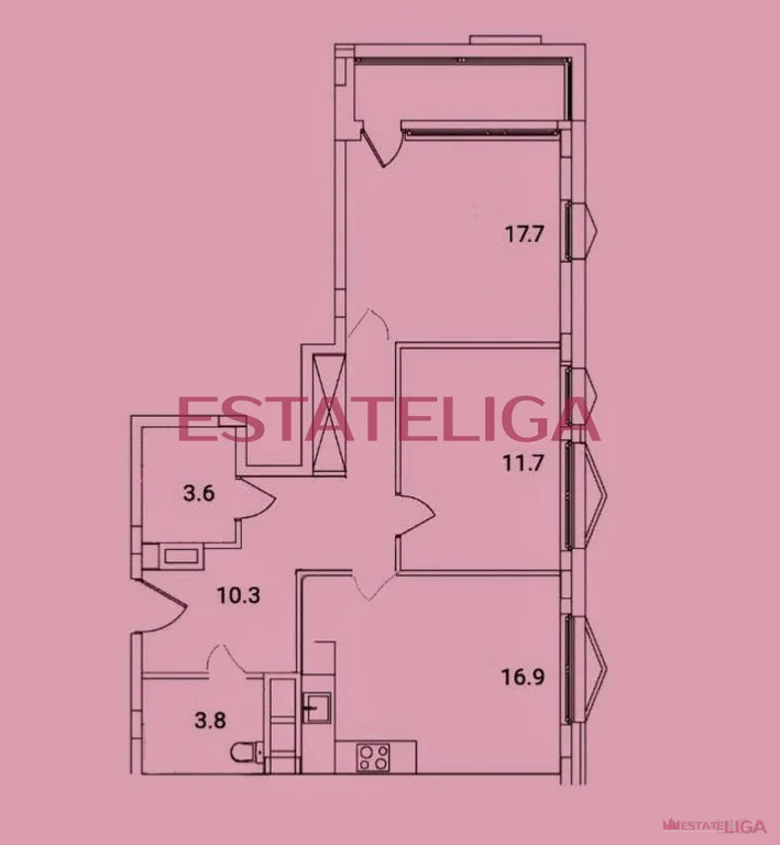 Продажа квартиры, Горки, Волоколамский район, 1-й Туровский переулок - Фото 6