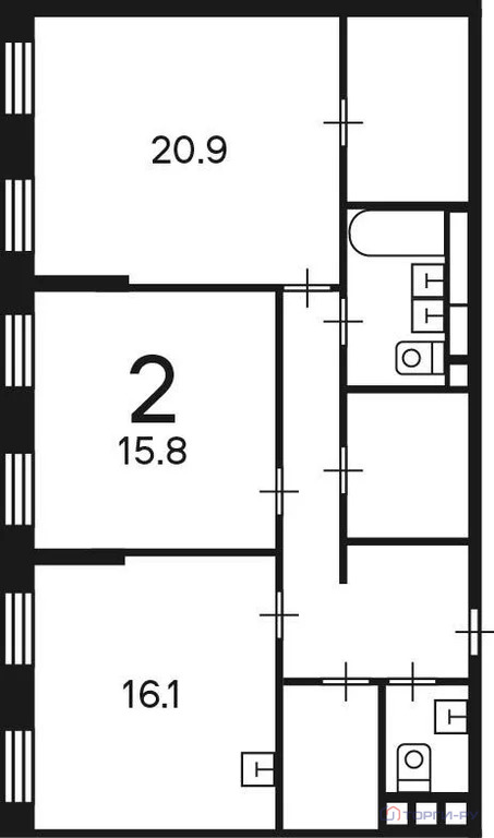 Продажа квартиры, улица Светланова - Фото 6