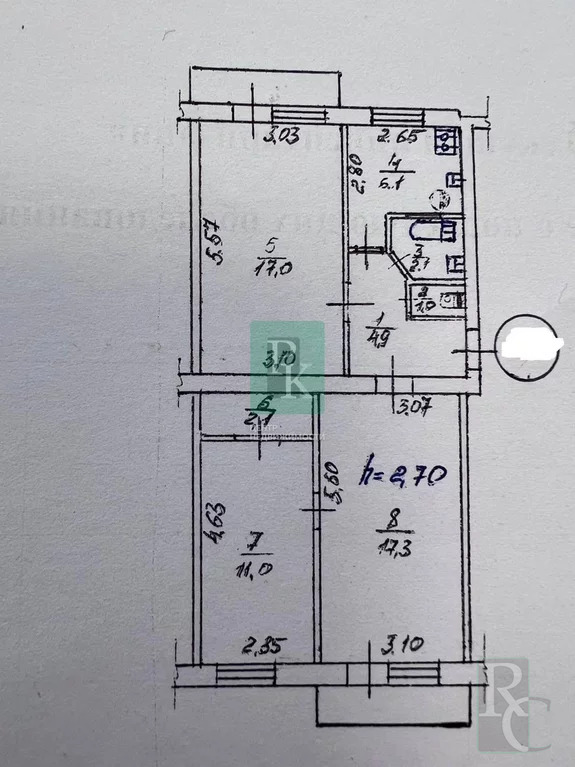 Продажа квартиры, Севастополь, ул. Хрусталева - Фото 16