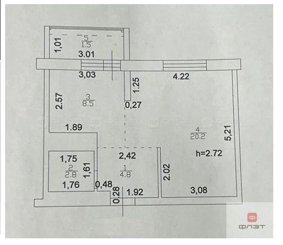 Продажа квартиры, Казань, ул. Заслонова - Фото 20