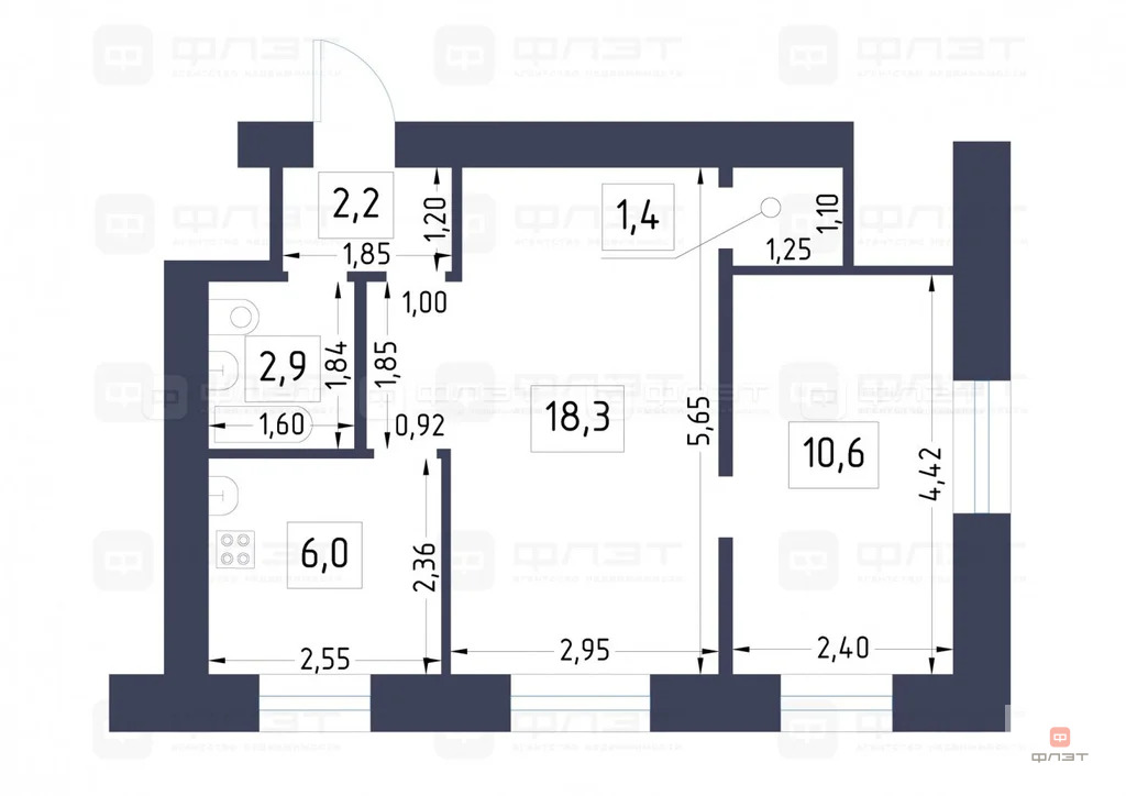 Продажа квартиры, Казань, ул. Коротченко - Фото 17