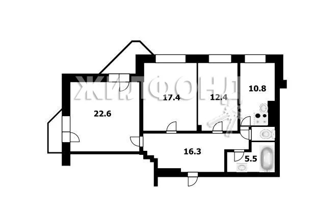 Продажа квартиры, Новосибирск, Дзержинского пр-кт. - Фото 1