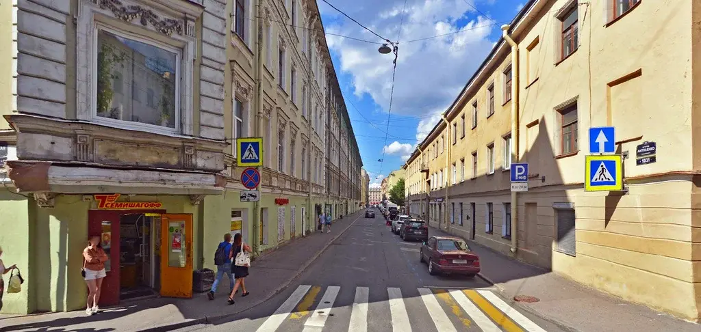 Сдаётся в аренду большая комната 33 кв.м в центре Питера, ст.м.Садовая - Фото 18