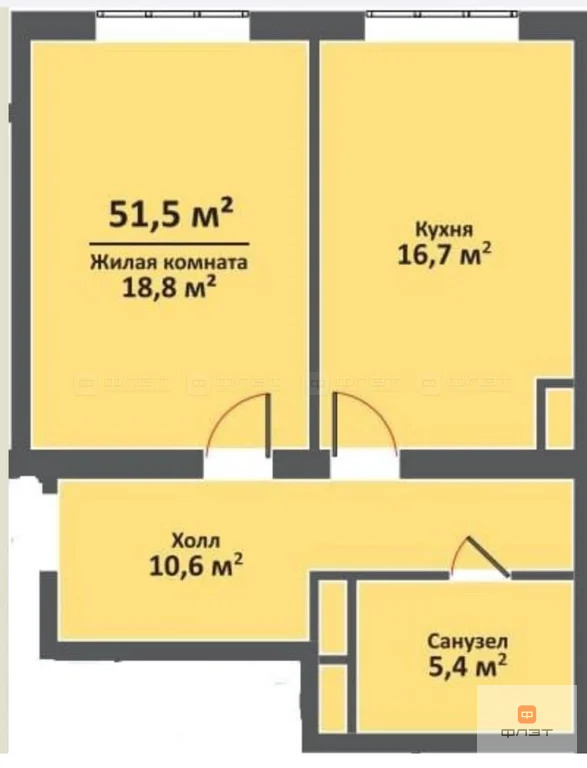 Продажа квартиры, Куюки, Пестречинский район, 20-й квартал - Фото 11