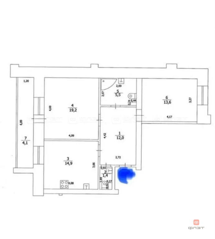 Продажа квартиры, Казань, Фатыха Амирхана пр-кт. - Фото 12