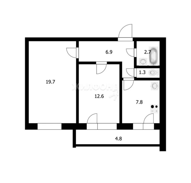 Продажа квартиры, Новосибирск, ул. Обская - Фото 18