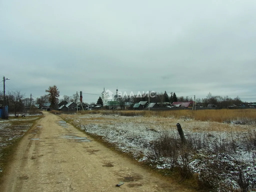 Судогодский район, село Мошок, Спасская улица,  земля на продажу - Фото 0