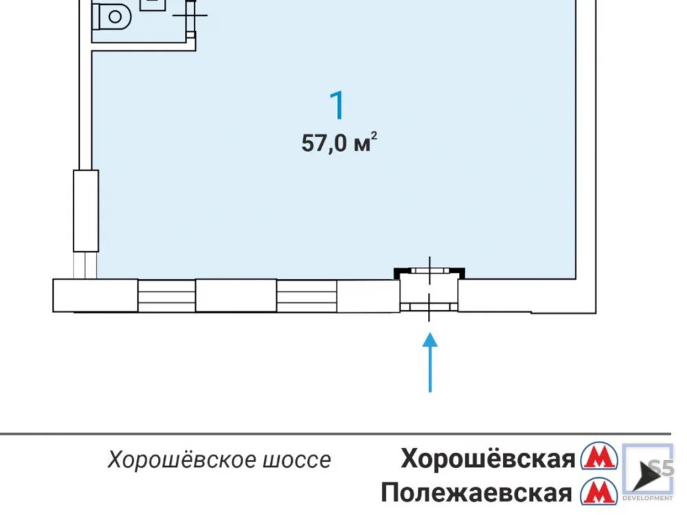 Продажа торгового помещения, м. Хорошёво, Хорошёвское ш. - Фото 2