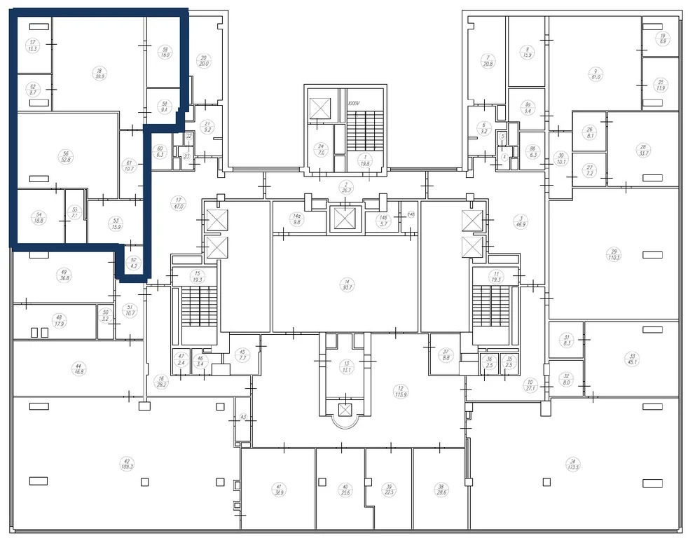 Аренда офиса 242.82 м2, м. Текстильщики - Фото 3