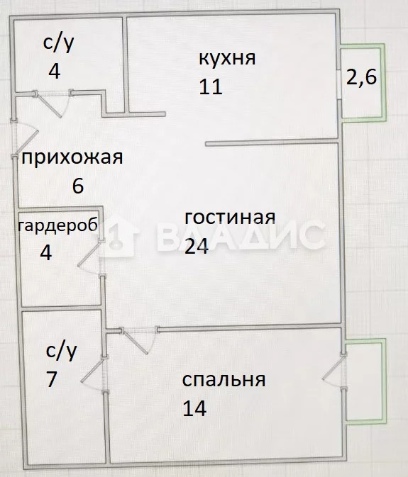 Москва, улица Академика Пилюгина, д.6, 2-комнатная квартира на продажу - Фото 29