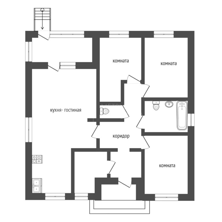 Продажа дома, Кулаково, Тюменский район, Тюменский р-н - Фото 21