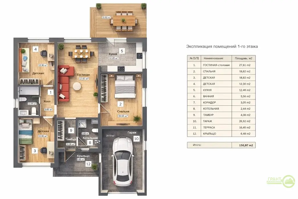 Новый дом в Дубовое, рядом школа - Фото 2
