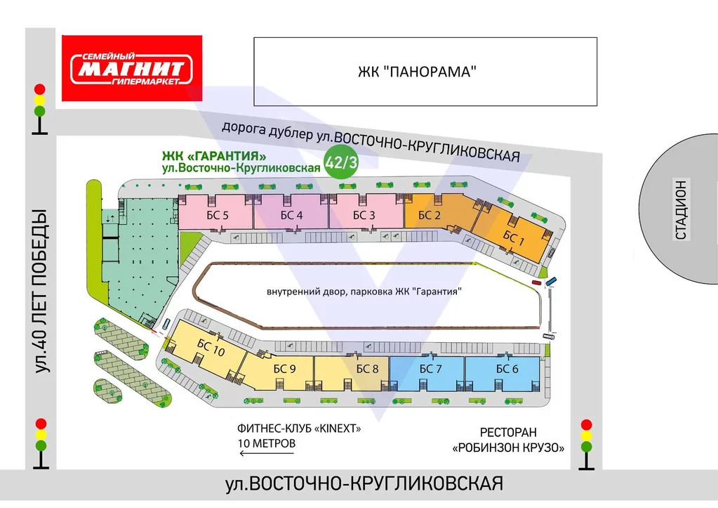 Ул восточно кругликовская карта