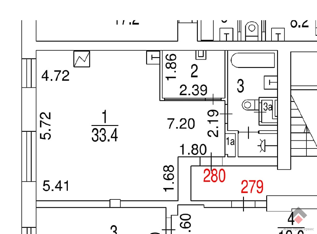 Продам 1-к квартиру, Москва г, улица Дружбы 2/19 - Фото 2