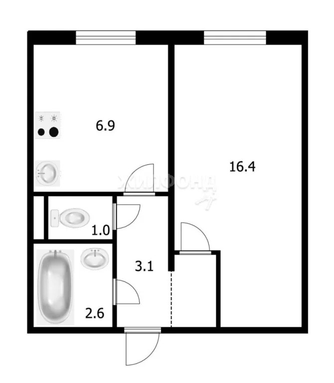 Продажа квартиры, Новосибирск, ул. Зорге - Фото 8