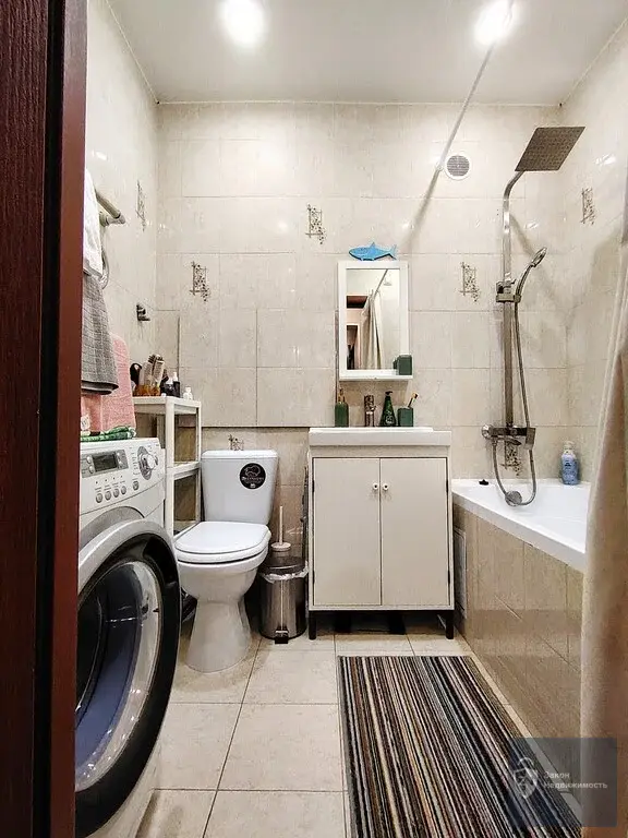 Заезжай и живи. 2 ком. квартира с мебелью и техникой. 5 км от МКАД - Фото 13
